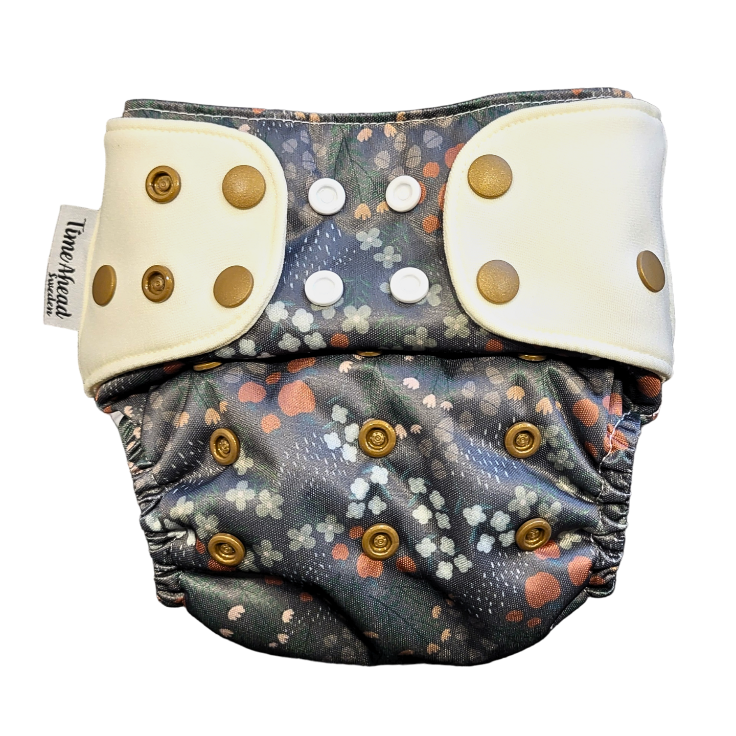 The Swedish Forest | Pocket Diaper Stretch | 5-17kg: Blåbär / No inserts - - MamaMilla