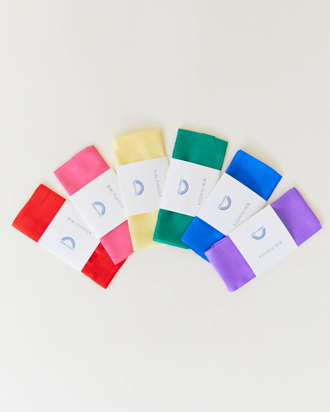 Sarahs Silk Mini Playsilks - Pretend Play 100% Natural Silk Waldorf Toys: Sunshine - - MamaMilla