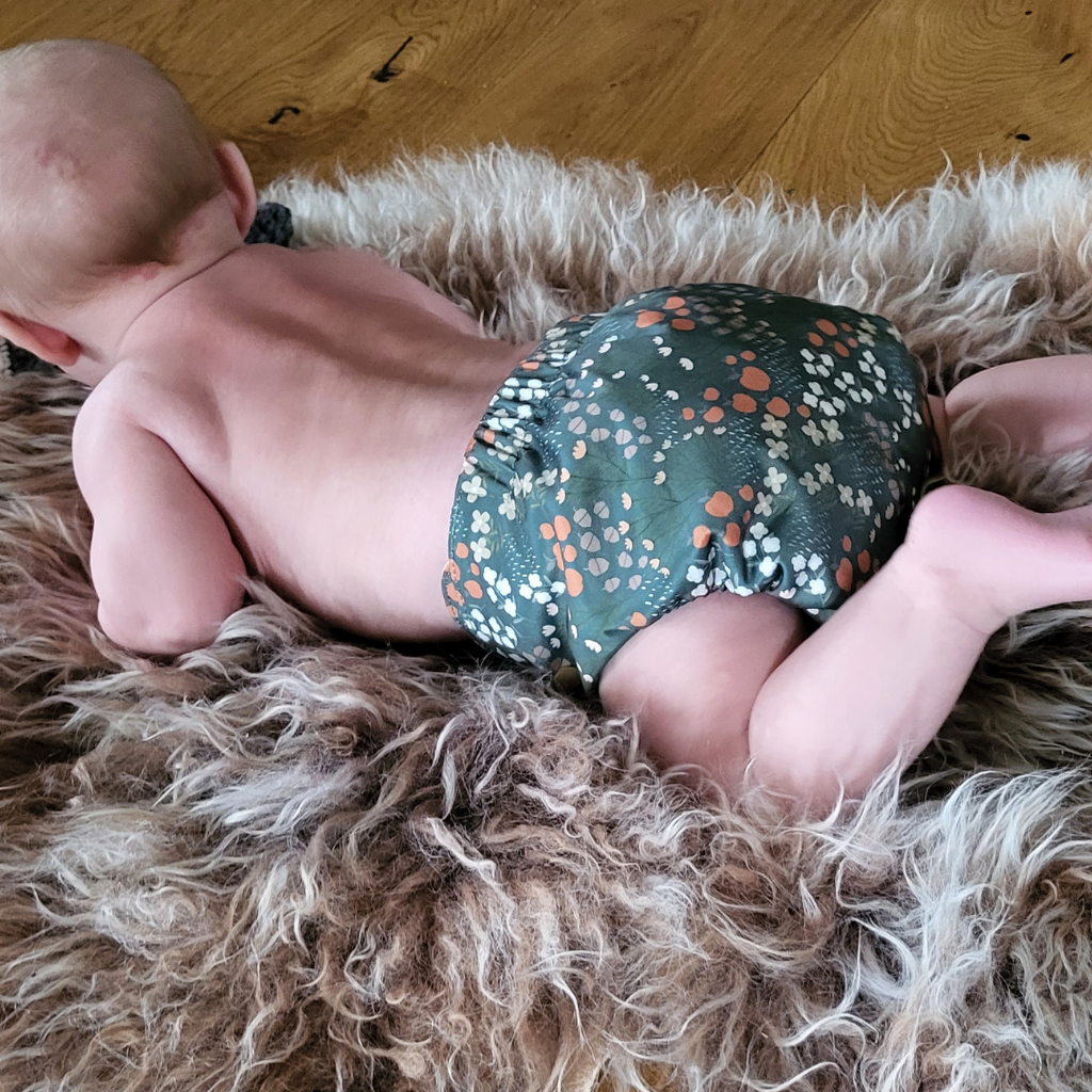 The Swedish Forest | Pocket Diaper | Slim 3-15kg: Hjortron / No inserts - - MamaMilla