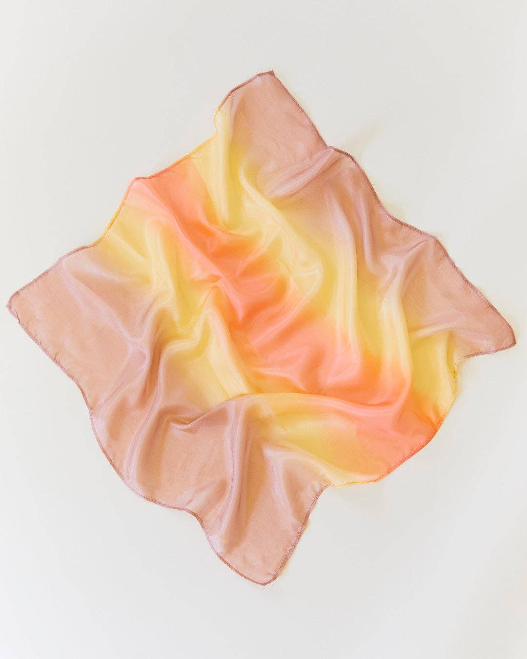 Sarahs Silk Earth Playsilks - Open-Ended 100% Silk, Natural Waldorf Toys: Ocean - - MamaMilla