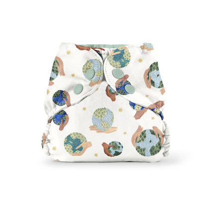 Außenmaterial (+ Schwimmwindel): Terrazzo / Größe 1 (3,5–7,6 kg) – – MamaMilla