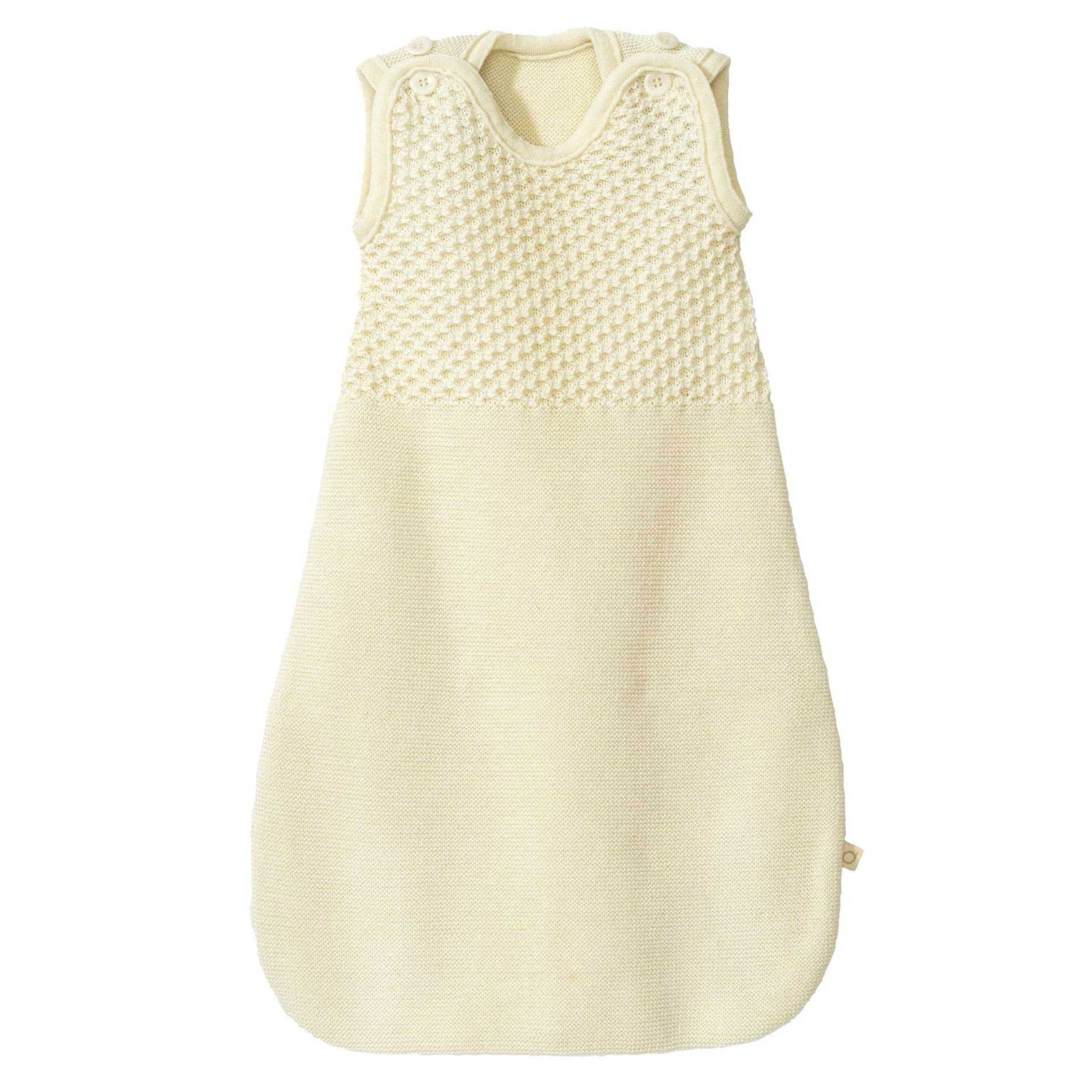 Ærmeløs Sovepose i Merinould – Natur – Disana økologisk babytøj