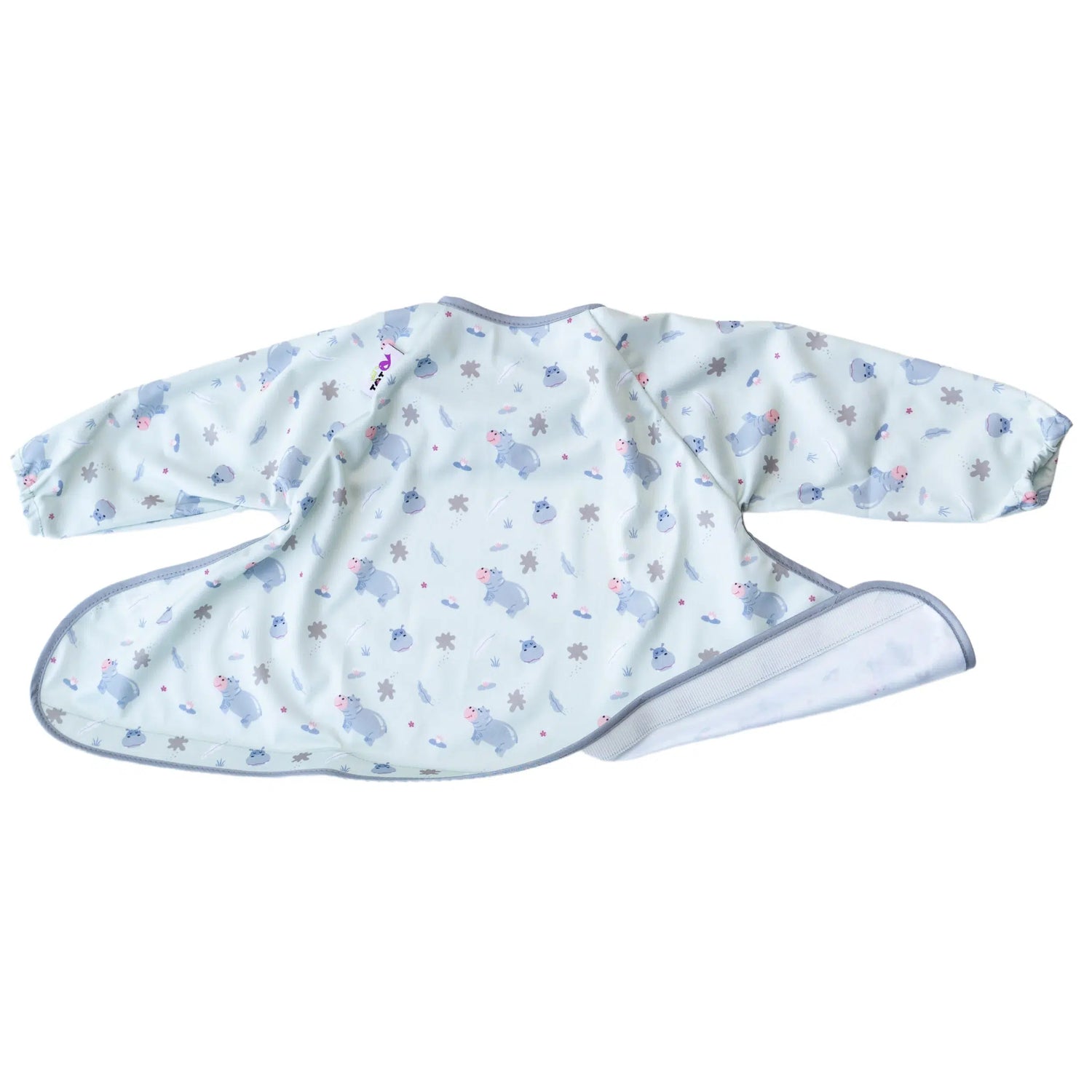 Tidy Tot Lätzchen, Tablett und Löffel – SET – Sand – Lätzchen mit Ärmeln – MamaMilla
