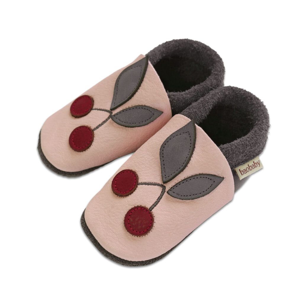 Baobaby Classic Babyschuhe – Cherry Pop S – – MamaMilla