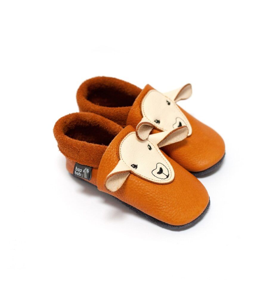 Baobaby Classic Babyschuhe – Lamm M – – MamaMilla