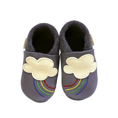 Baobaby Klassisk Babysko - Rainbow XL - - MamaMilla