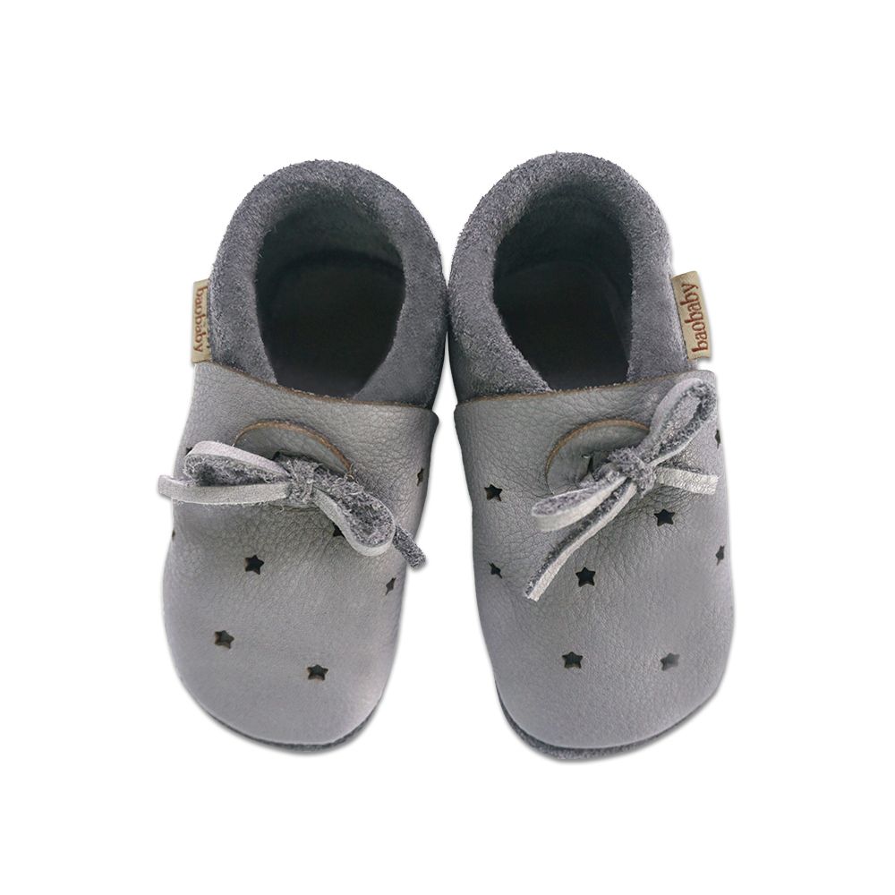 Baobaby Sandalen – Sterne Grau S – – MamaMilla