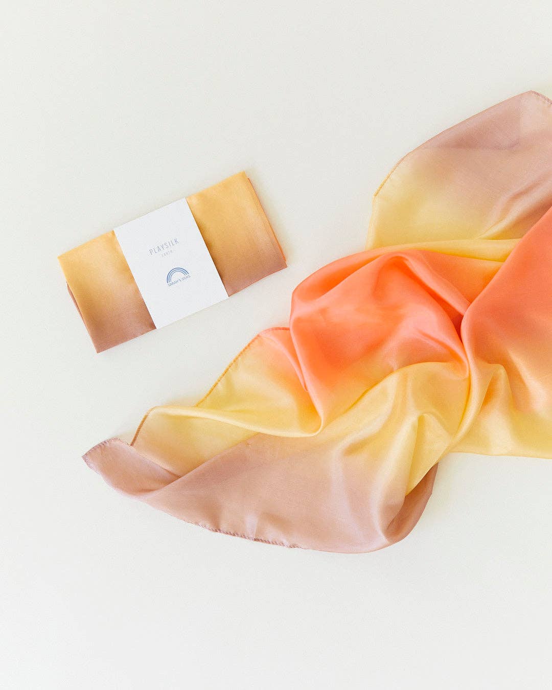 Sarahs Silk Earth Playsilks - Open-Ended 100% Silk, Natural Waldorf Toys: Forest - - MamaMilla