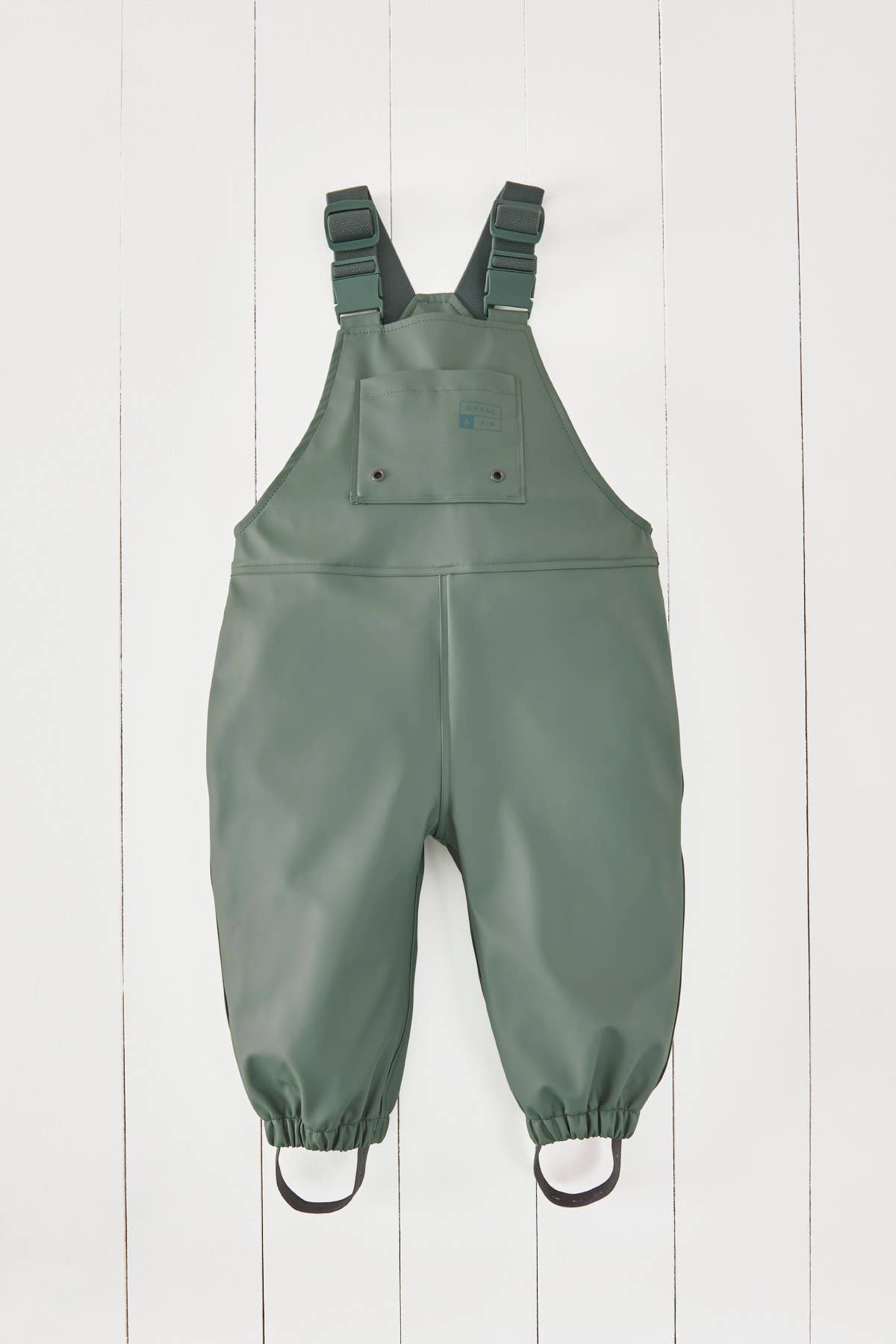 Grass &amp; Air khaki regnbukser til børn
