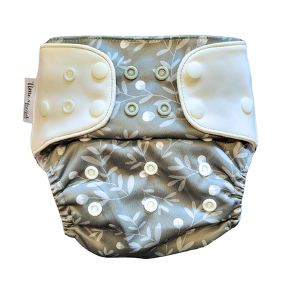 The Swedish Forest | Pocket Diaper Stretch | 5-17kg: Skogssvamp / No inserts - - MamaMilla