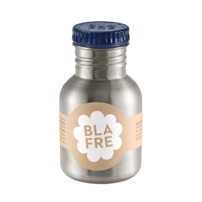 BLAFRE drikkedunk i rustfrit stål - 300 ml - Marineblå - Drikkedunk i stål - MamaMilla