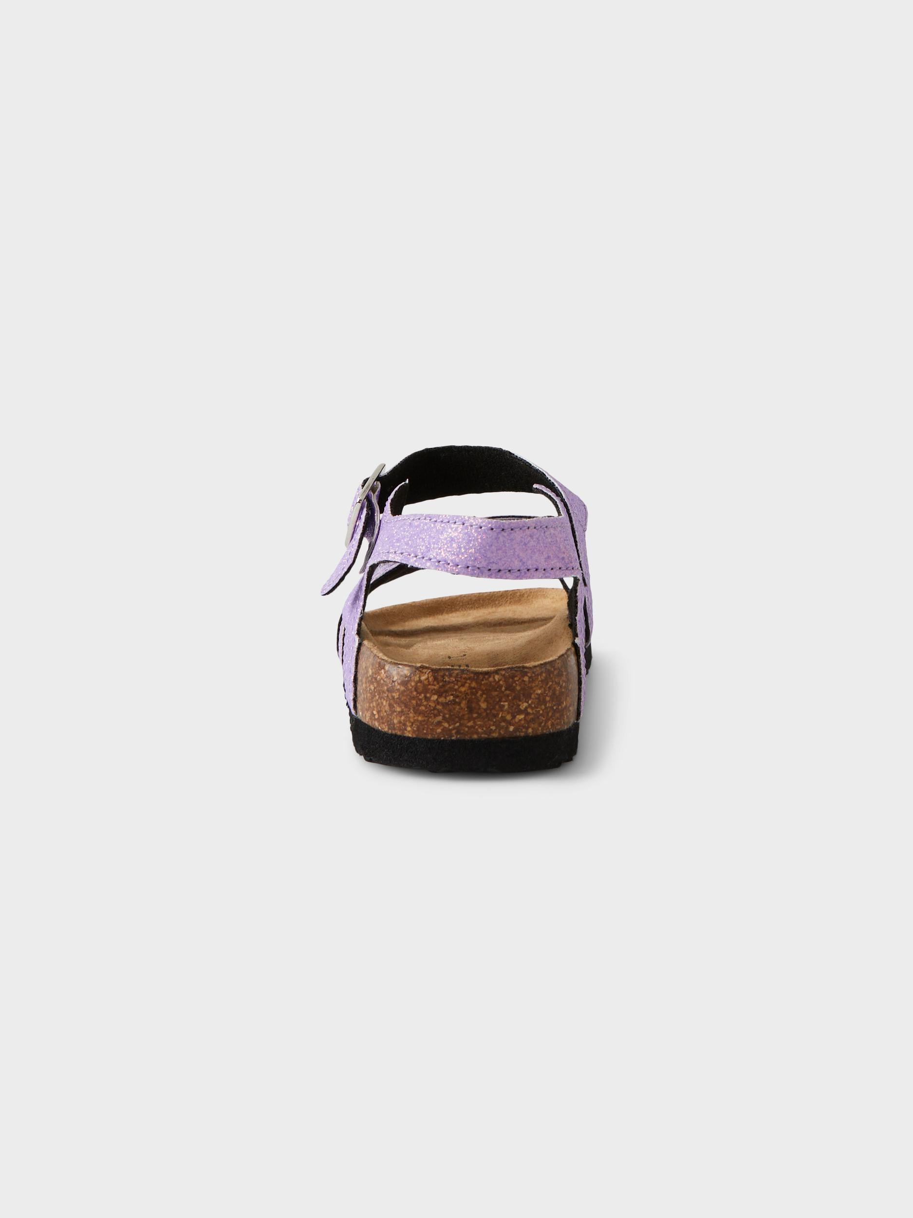 Name it sandal med glimmer - Sand verbena - sandal - MamaMilla