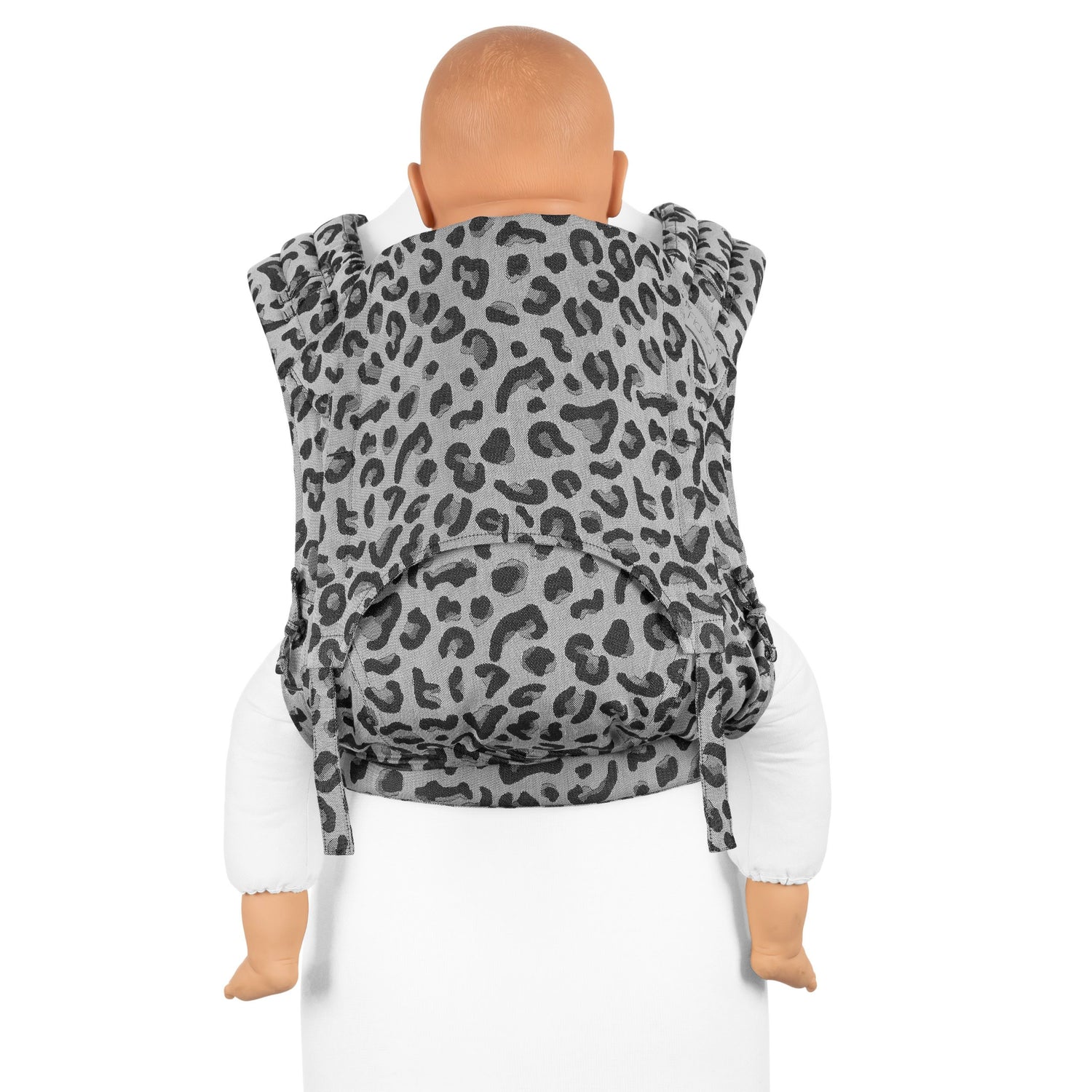 Fidella FlyClick Bæresele - Leopard Silver - Toddler - bæresele - MamaMilla