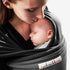 Love radius strækvikle original - Sort/Koksgrå - vikle - MamaMilla