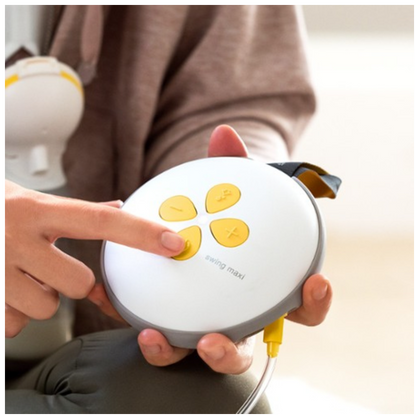 Medela - Swing Maxi - Elektronisk Dobbelt-brystpumpe - Brystpumpe elektrisk - MamaMilla